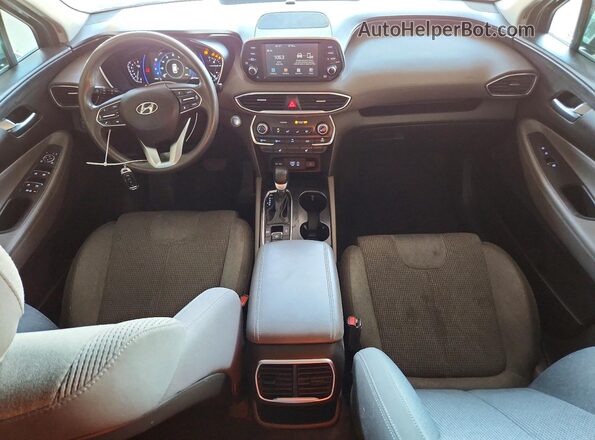 5NMS3CAD9KH088486 2019 HYUNDAI SANTA Black Առջևի վահանակի տեսք