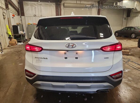 5NMS3CAD9LH148199 2020 HYUNDAI SANTA White Հետևի տեսք
