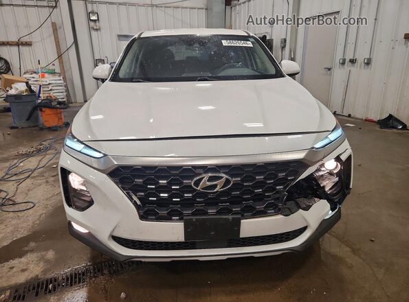 5NMS3CAD9LH148199 2020 HYUNDAI SANTA White Դիմացի տեսք