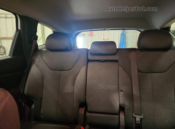 5NMS3CAD9LH148199 2020 HYUNDAI SANTA White Հետևի նստատեղերի տեսք