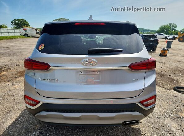 5NMS3CAD9LH235889 2020 HYUNDAI SANTA Silver Widok z tyłu