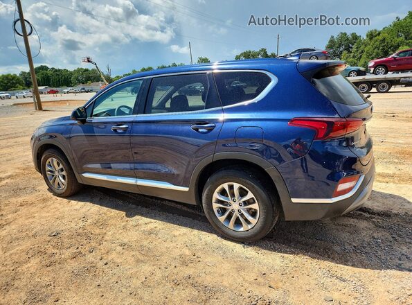 5NMS3CAD9LH255852 2020 HYUNDAI SANTA Blue Հետևի ձախ