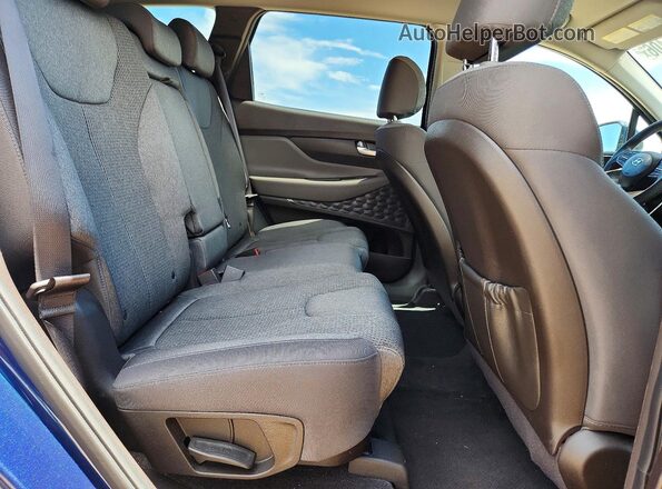 5NMS3CAD9LH255852 2020 HYUNDAI SANTA Blue Սալոնի հետևի տեսք