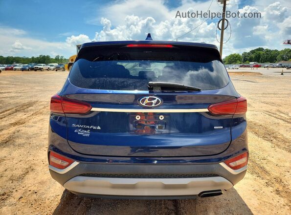 5NMS3CAD9LH255852 2020 HYUNDAI SANTA Blue Հետևի տեսք