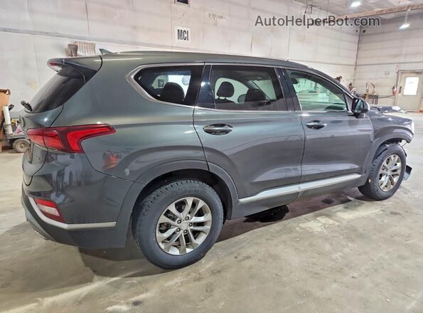 5NMS3CADXKH034906 2019 HYUNDAI SANTA Gray Rear right