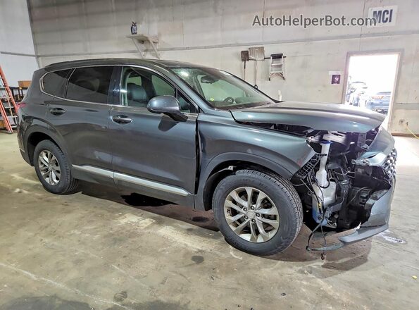 5NMS3CADXKH034906 2019 HYUNDAI SANTA Gray Front right