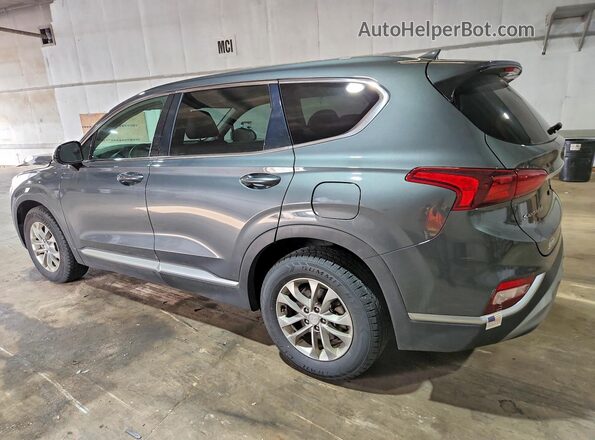 5NMS3CADXKH034906 2019 HYUNDAI SANTA Gray Rear left