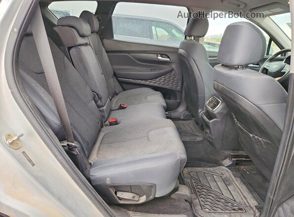 5NMS3CADXKH052287 2019 HYUNDAI SANTA Silver Widok tylnych siedzeń