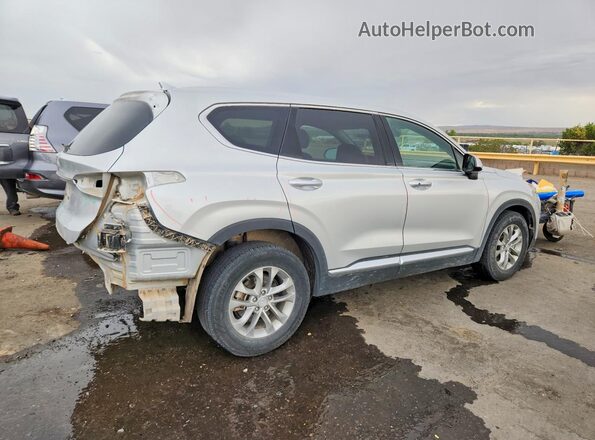 5NMS3CADXKH052287 2019 HYUNDAI SANTA Silver Tył prawy