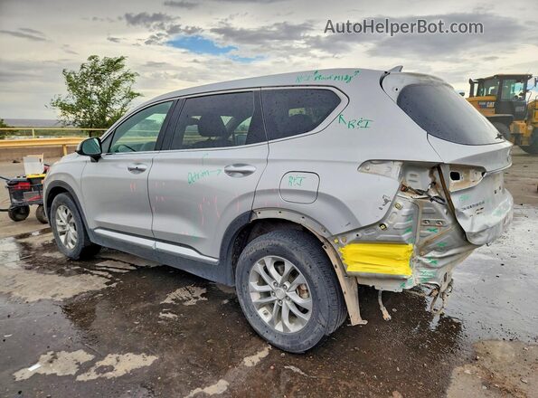5NMS3CADXKH052287 2019 HYUNDAI SANTA Silver Tył lewy