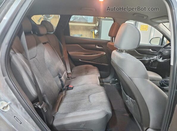 5NMS3CADXKH066223 2019 HYUNDAI SANTA Gray Սալոնի հետևի տեսք
