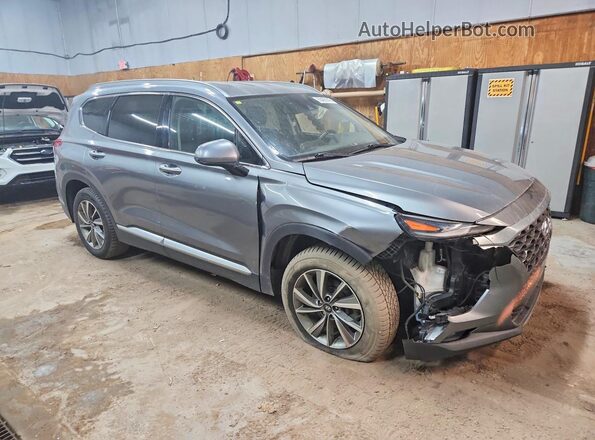 5NMS3CADXKH066223 2019 HYUNDAI SANTA Gray Առջևի աջ