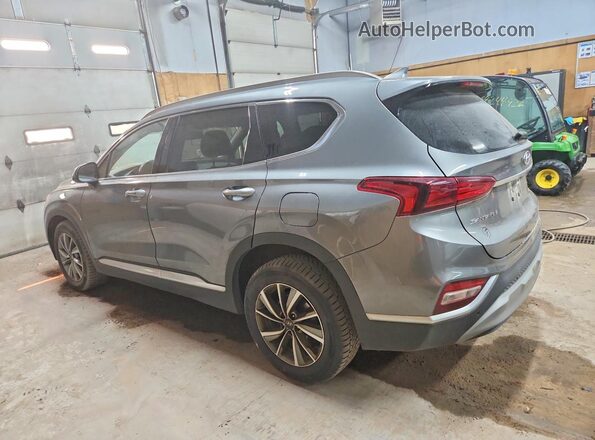 5NMS3CADXKH066223 2019 HYUNDAI SANTA Gray Հետևի ձախ