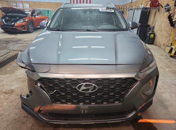 5NMS3CADXKH066223 2019 HYUNDAI SANTA Gray Դիմացի տեսք