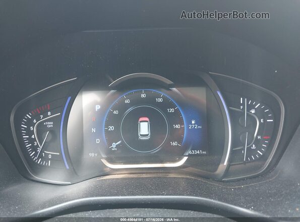5NMS3CADXLH177954 2020 HYUNDAI SANTA FE White Vista de los asientos traseros