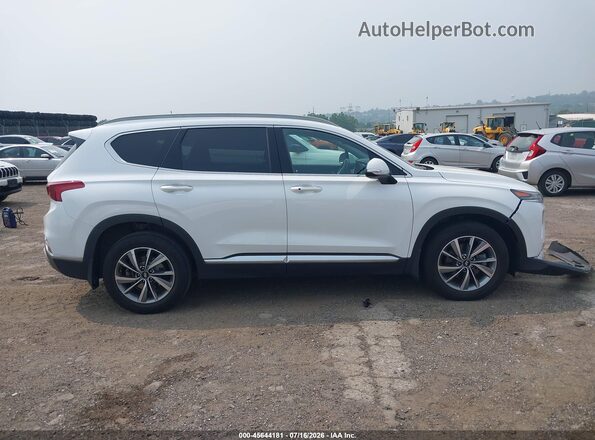5NMS3CADXLH177954 2020 HYUNDAI SANTA FE White Vista del cuadro de instrumentos