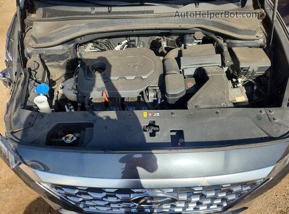 5NMS3CADXLH188808 2020 HYUNDAI SANTA Gray Widok wnętrza z tyłu