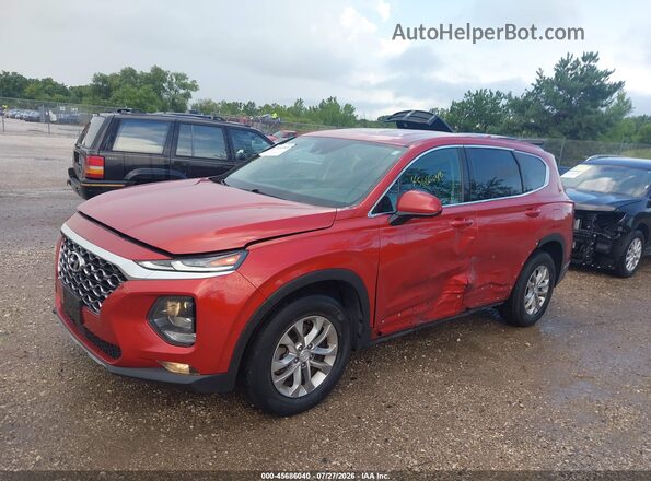 5NMS3CADXLH204344 2020 HYUNDAI SANTA FE Red Przód lewy