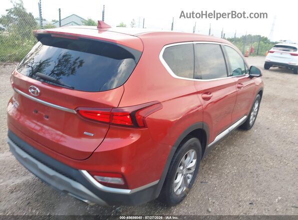 5NMS3CADXLH204344 2020 HYUNDAI SANTA FE Red Tył prawy