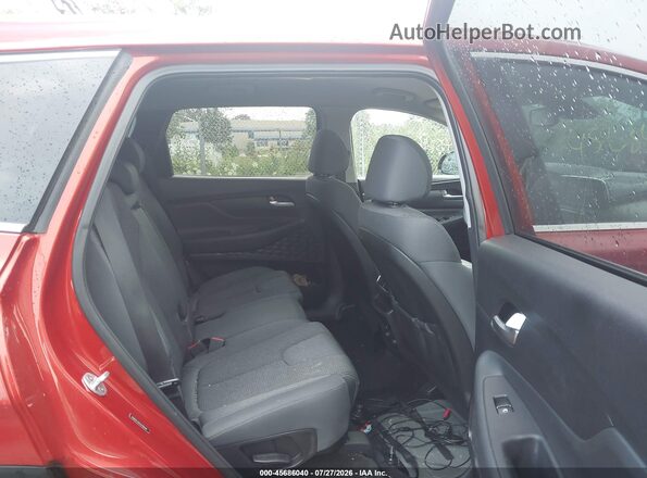 5NMS3CADXLH204344 2020 HYUNDAI SANTA FE Red Widok naklejki z numerem VIN
