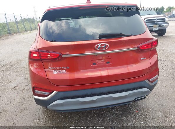 5NMS3CADXLH204344 2020 HYUNDAI SANTA FE Red 