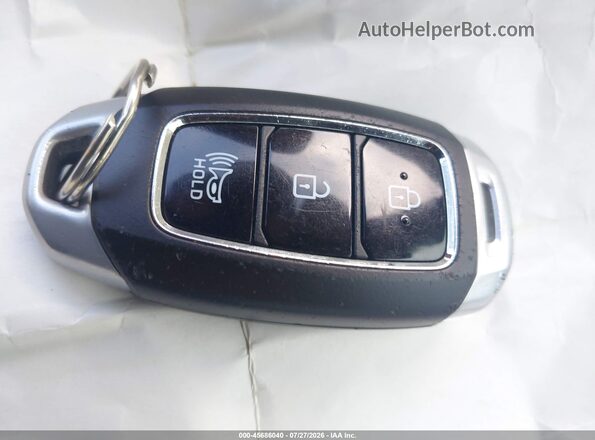 5NMS3CADXLH204344 2020 HYUNDAI SANTA FE Red Widok deski rozdzielczej