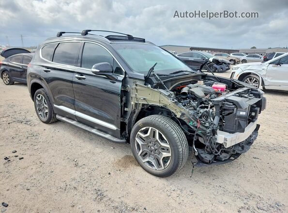 5NMS3DA11PH006561 2023 HYUNDAI SANTA Черный Передняя правая четверть