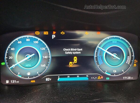 5NMS3DA11PH006561 2023 HYUNDAI SANTA Черный Вид щитка приборов