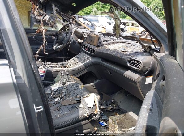 5NMS3DA16PH016907 2023 HYUNDAI SANTA FE HYBRID Gray Вид салону спереду