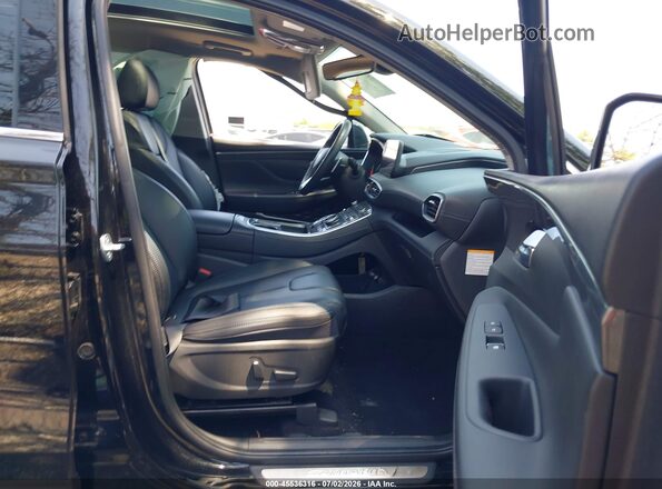 5NMS3DA19PH014553 2023 HYUNDAI SANTA FE HYBRID Black Vista interior delantera