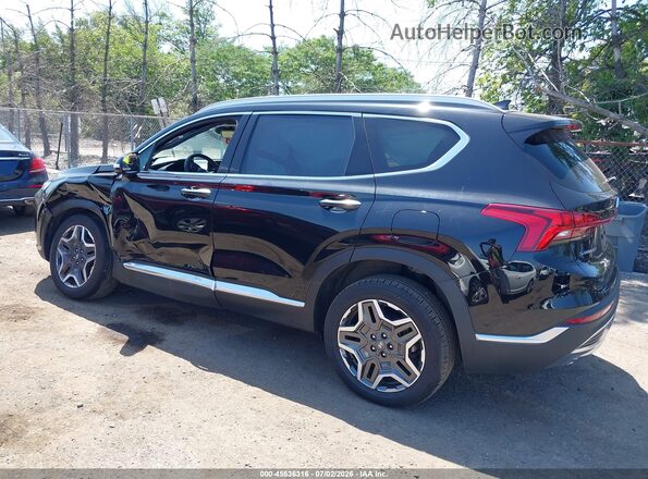 5NMS3DA19PH014553 2023 HYUNDAI SANTA FE HYBRID Black Vista interior de 360 grados
