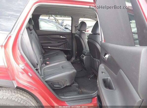 5NMS3DAJ0NH478117 2022 HYUNDAI SANTA FE Red Вид наклейки з VIN-кодом