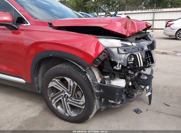 5NMS3DAJ0NH478117 2022 HYUNDAI SANTA FE Red 