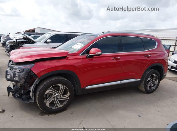 5NMS3DAJ0NH478117 2022 HYUNDAI SANTA FE Red 