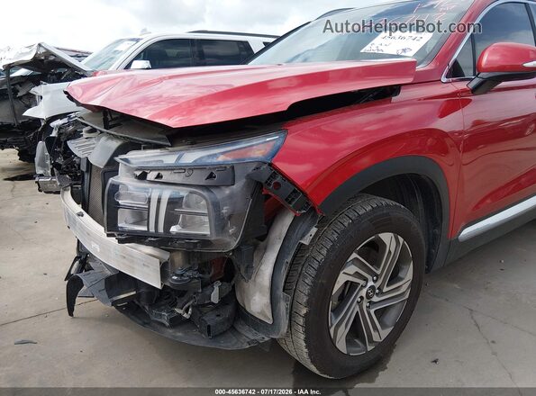 5NMS3DAJ0NH478117 2022 HYUNDAI SANTA FE Red 