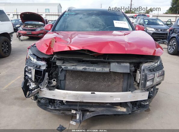 5NMS3DAJ0NH478117 2022 HYUNDAI SANTA FE Red Вид задньої частини салону