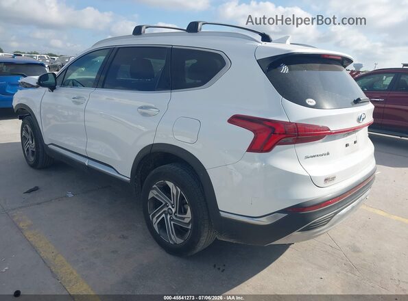 5NMS3DAJ0PH534303 2023 HYUNDAI SANTA FE White Задня ліва чверть
