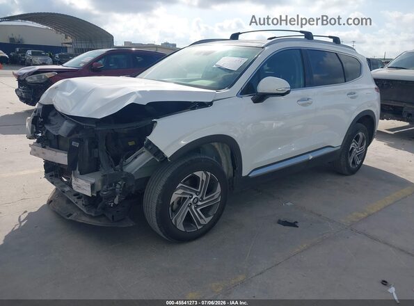 5NMS3DAJ0PH534303 2023 HYUNDAI SANTA FE White Передня ліва чверть