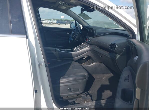 5NMS3DAJ0PH534303 2023 HYUNDAI SANTA FE White Вид салону спереду