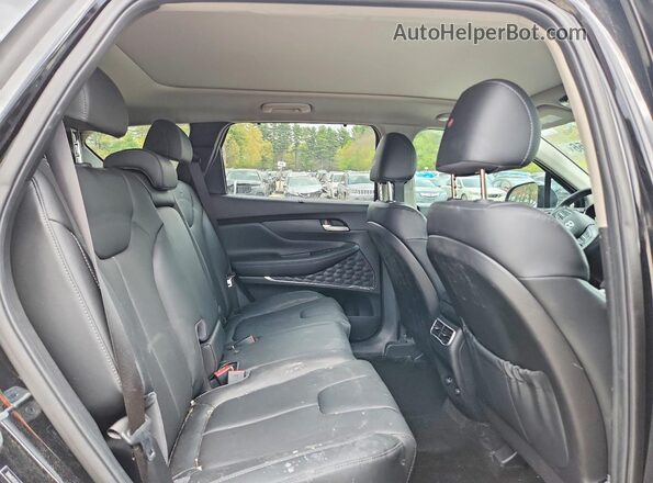 5NMS3DAJ0PH578561 2023 HYUNDAI SANTA Black უკანა სალონის ხედი