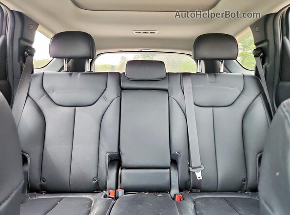 5NMS3DAJ0PH578561 2023 HYUNDAI SANTA Black უკანა სავარძლების ხედი