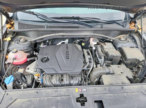 5NMS3DAJ0PH578561 2023 HYUNDAI SANTA Black ძრავის განყოფილების ხედი