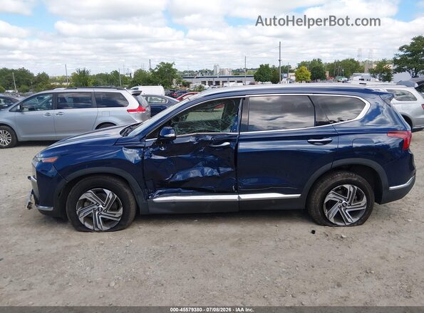 5NMS3DAJ1MH329049 2021 HYUNDAI SANTA FE Blue 360 interior view