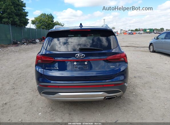 5NMS3DAJ1MH329049 2021 HYUNDAI SANTA FE Blue 