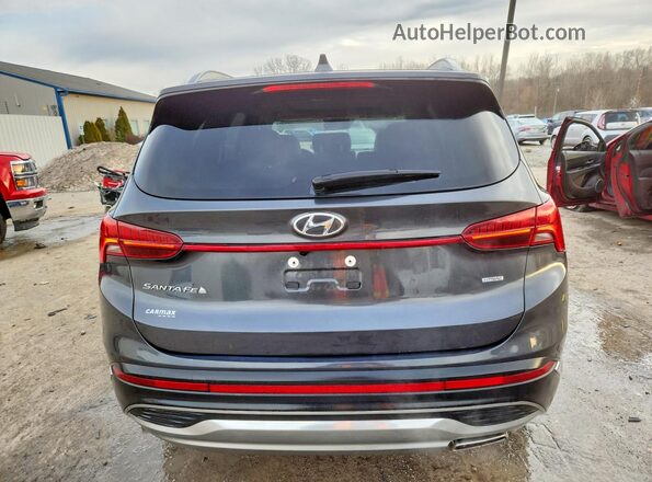 5NMS3DAJ1MH350614 2021 HYUNDAI SANTA Gray Vista trasera