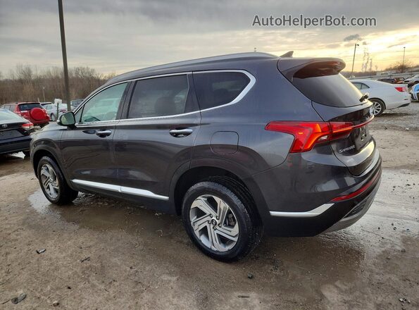 5NMS3DAJ1MH350614 2021 HYUNDAI SANTA Gray Trasero izquierdo
