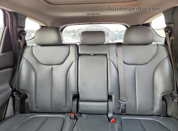 5NMS3DAJ1MH350614 2021 HYUNDAI SANTA Gray Vista de los asientos traseros