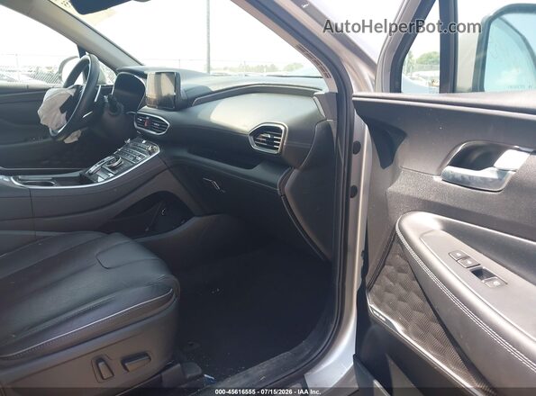 5NMS3DAJ1MH364030 2021 HYUNDAI SANTA FE Серебряный Вид салона спереди