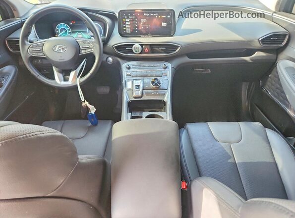5NMS3DAJ1PH553619 2023 HYUNDAI SANTA Black Widok deski rozdzielczej
