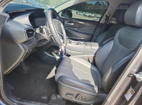 5NMS3DAJ1PH553619 2023 HYUNDAI SANTA Black Widok wnętrza z przodu